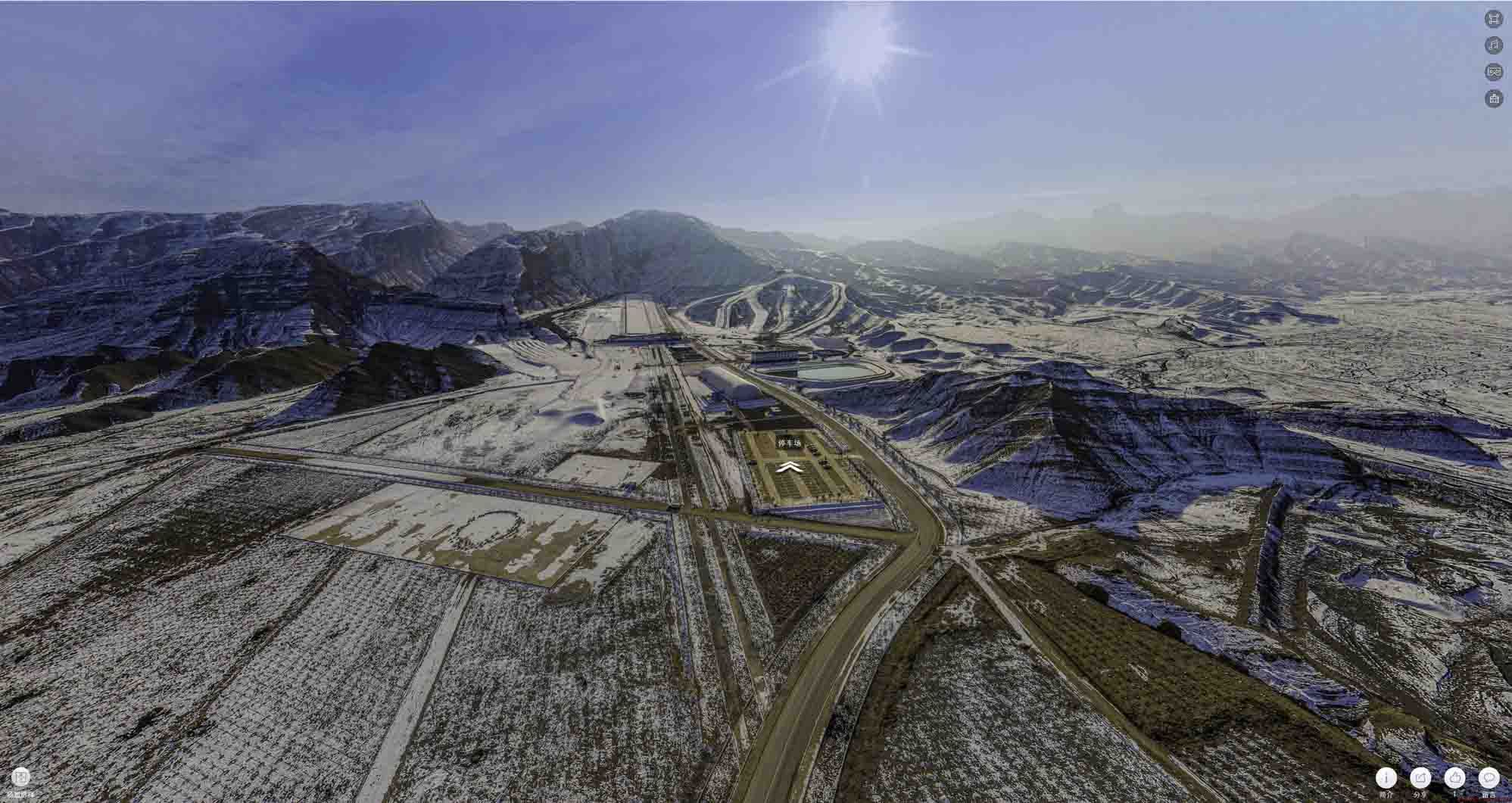 岚山720全景技术：开启全方位视觉新纪元——在手绘地图中的应用探索